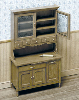 Dollhouse Miniature F-280 Kitchen Cabinet Kit